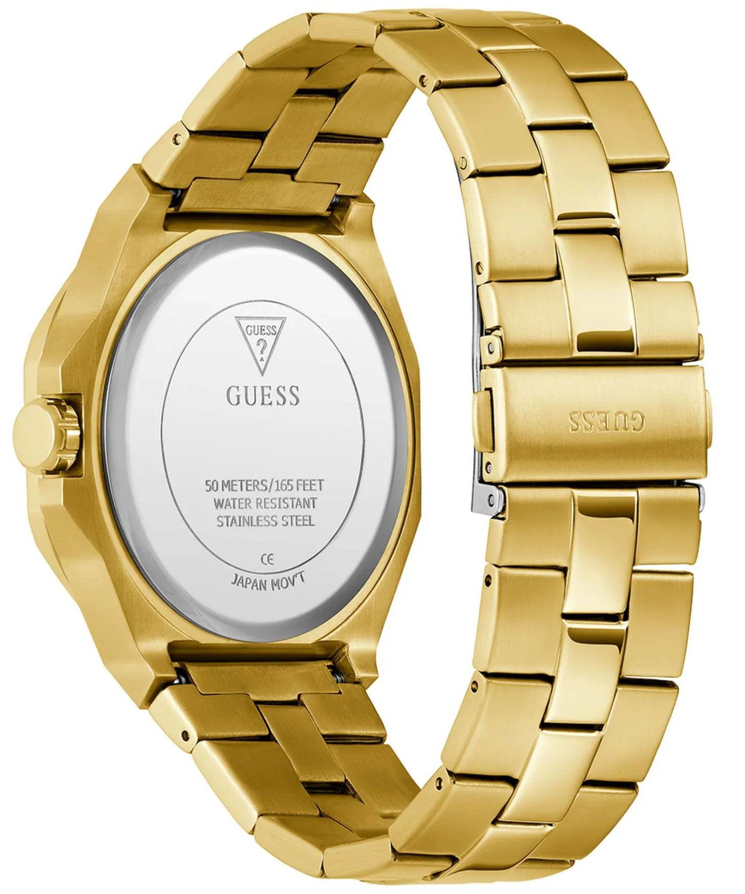 Guess Herren Armbanduhr gold GD EMPEROR GW0849G2