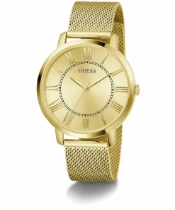 Guess Herren Armbanduhr gold KING GW0832G1