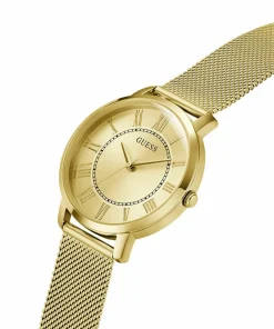 Guess Herren Armbanduhr gold KING GW0832G1