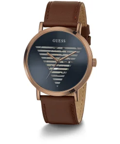 Guess Herren Armbanduhr Idol 44 mm Armband Leder GW0503G4