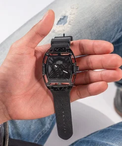 Guess Herren Armbanduhr Legend schwarz GW0500G2 44mm