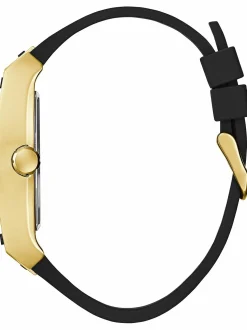 Guess Herren Armbanduhr Legend gold/schwarz GW0500G1 44mm