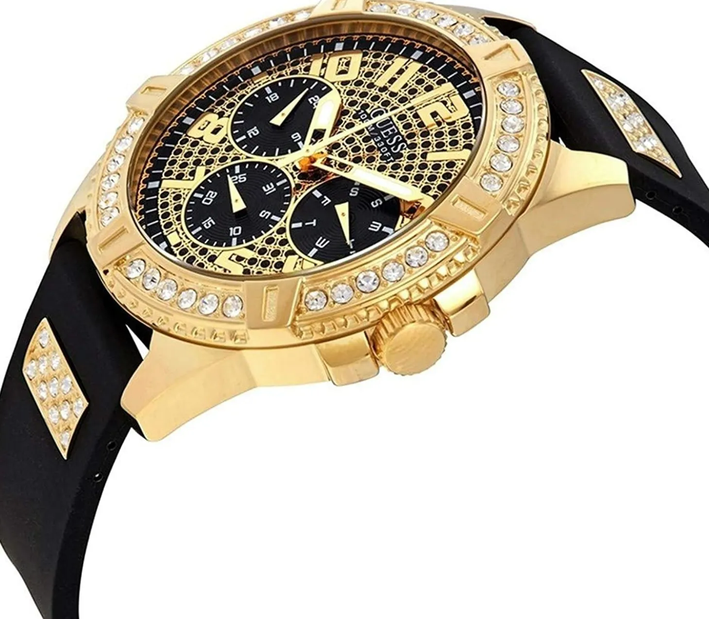 Guess Herren Armbanduhr Multifunktionsuhr FRONTIER W1132G1