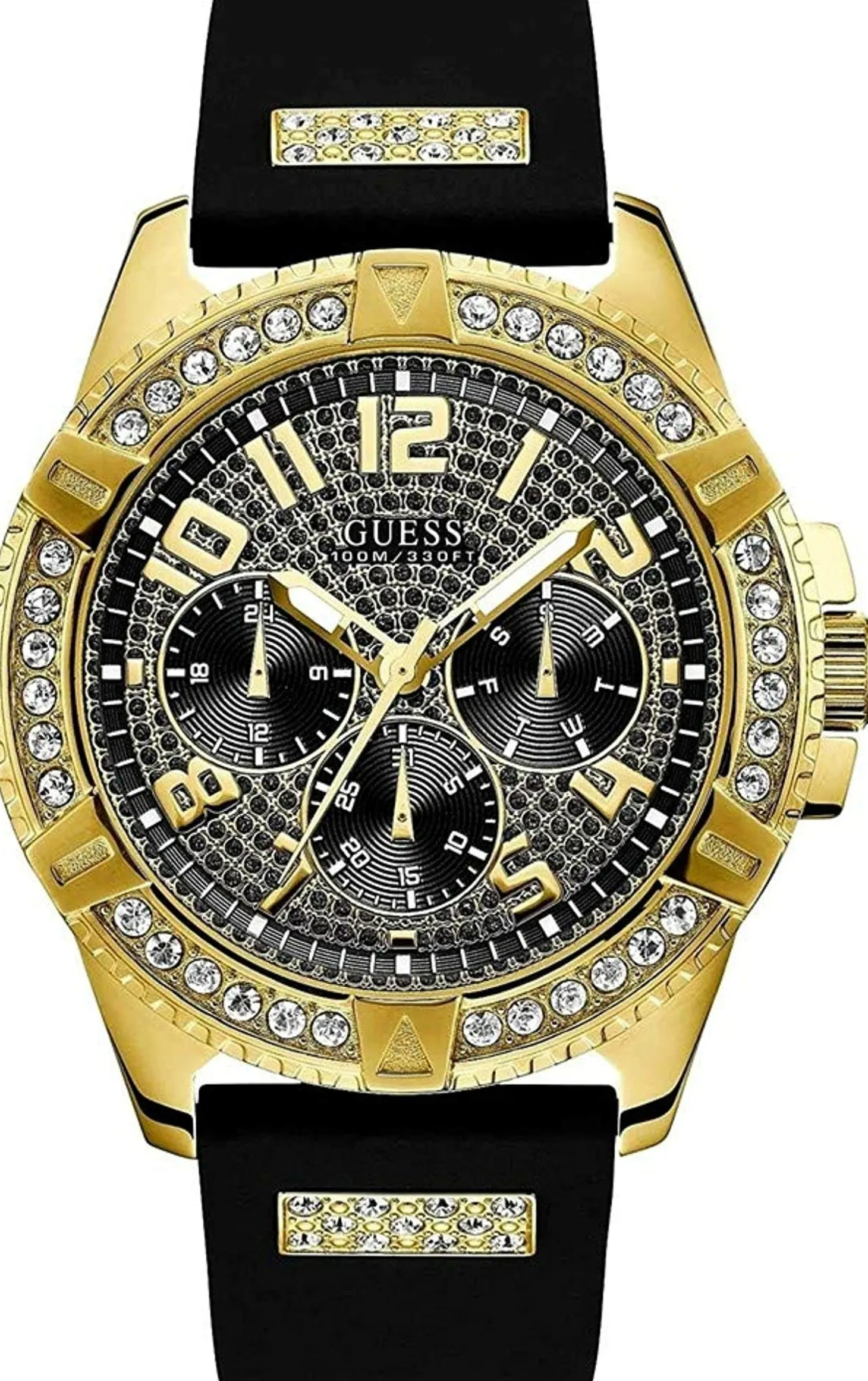 Guess Herren Armbanduhr Multifunktionsuhr FRONTIER W1132G1