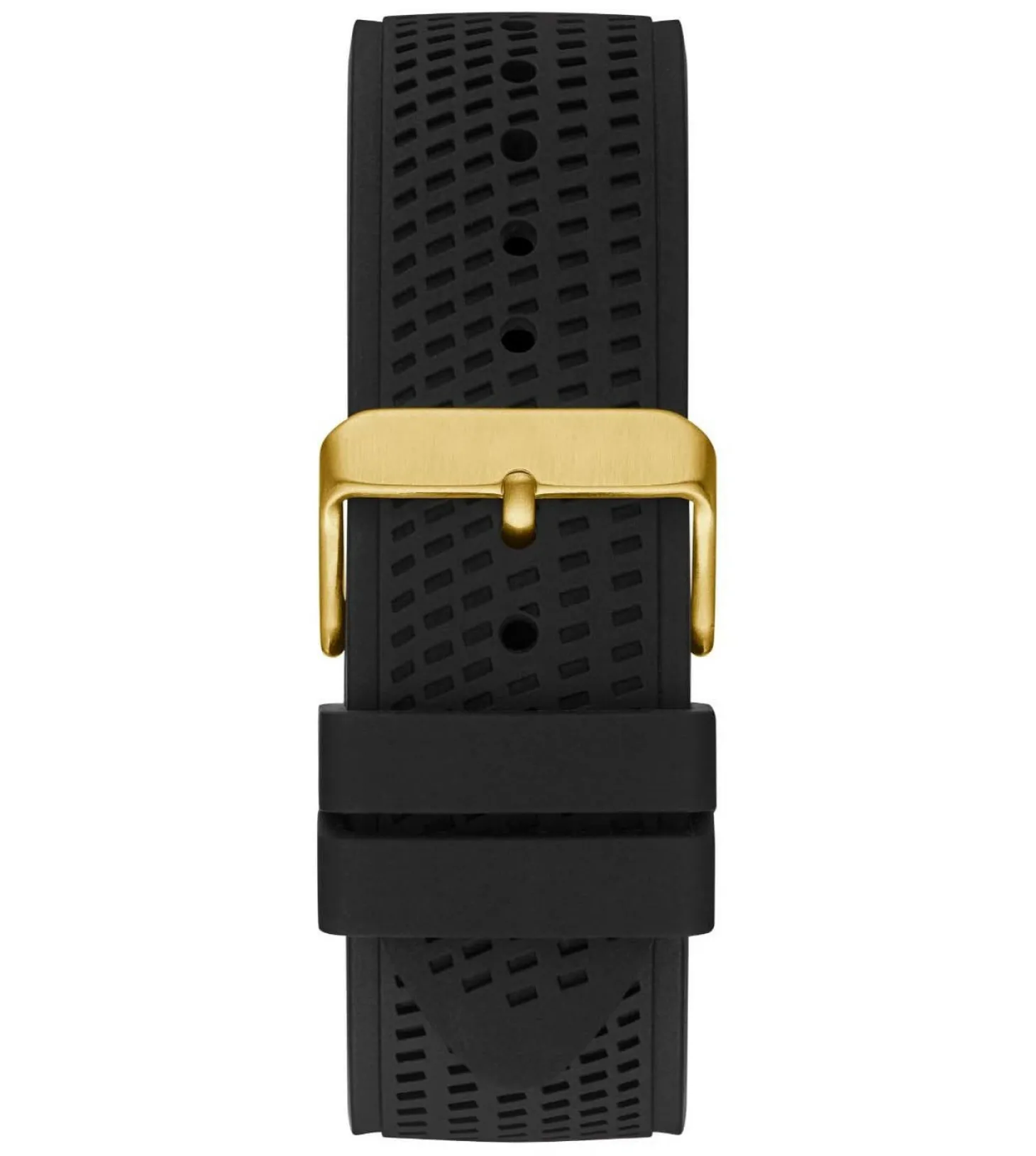 Guess Herren Armbanduhr Multifunktionsuhr Skeleton Trophy schwarz 46 mm GW0333G2