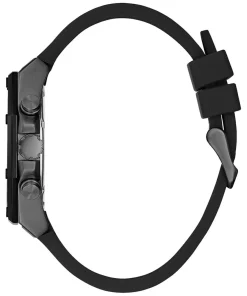 Guess Herren Armbanduhr Multifunktionsuhr Momentum schwarz 44 mm GW0263G4