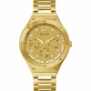 Guess Herren Armbanduhr Multifunktionsuhr Scope gold 44 mm GW0454G2