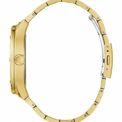 Guess Herren Armbanduhr Multifunktionsuhr Scope gold 44 mm GW0454G2