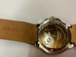 Guess Herren Armbanduhr Multifunktion Rigor Lederarmband blau W0040G7