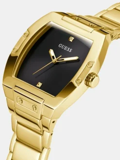 Guess Herren Armbanduhr Phoenix 43 mm Minimalistischer Stil Armband Edelstahl GW0387G1