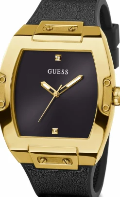 Guess Herren Armbanduhr Phoenix 43 mm Minimalistischer Stil Armband Edelstahl GW0386G3