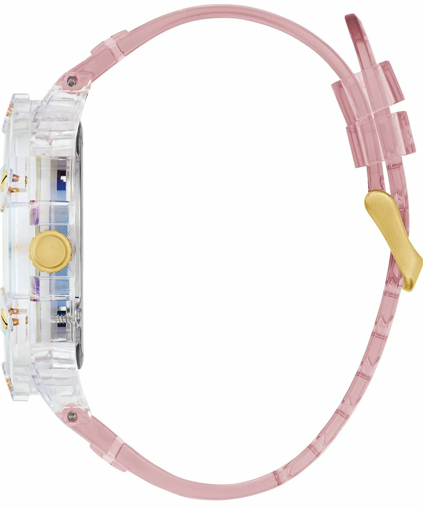 Guess Herren Armbanduhr rosa Tucker GW0806G4