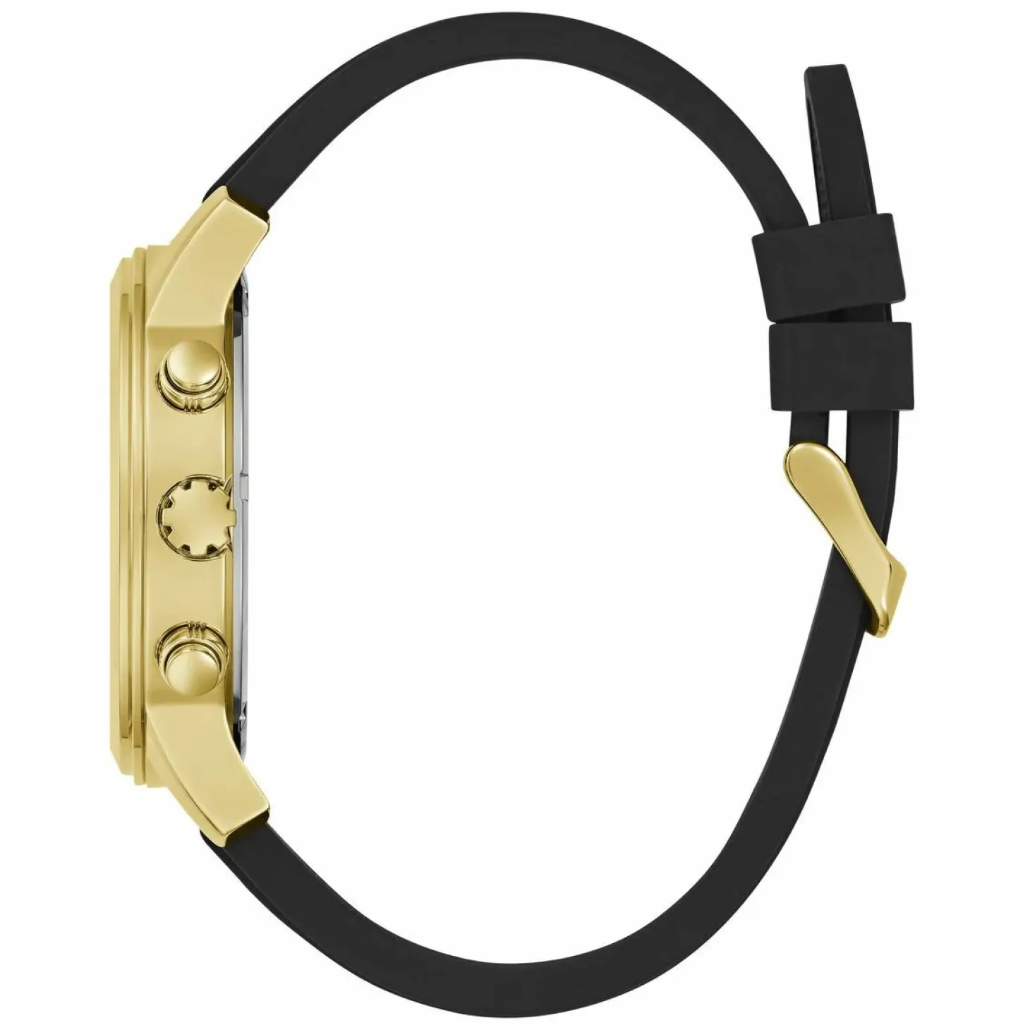 Guess Herren Armbanduhr schwarz und grün Parker GW0708G2