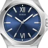 Guess Herren Armbanduhr silber GD EMPEROR GW0849G1