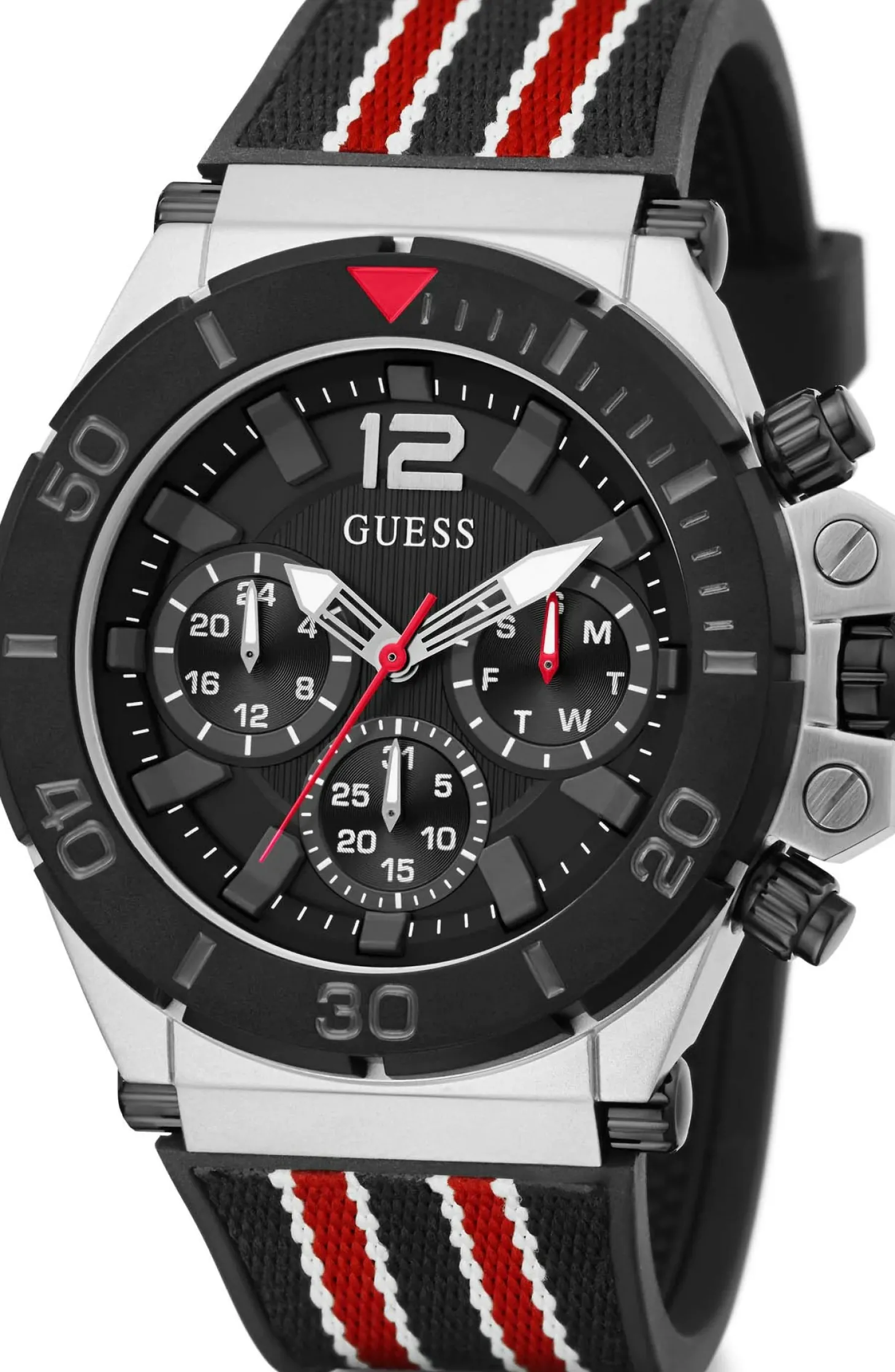 Guess Herren Armbanduhr Sport Multifunktion Armband GW0415G1