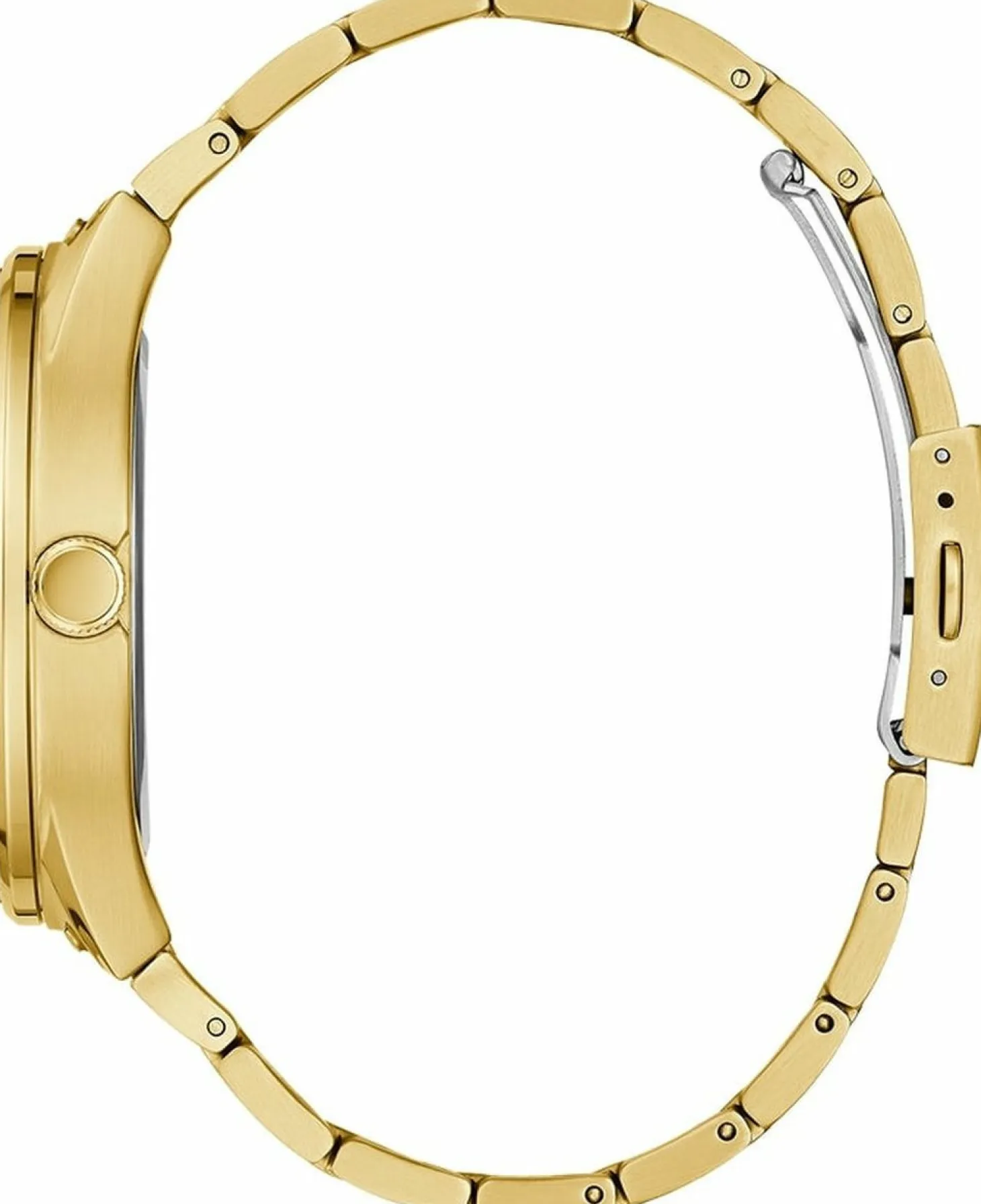 Guess Herren Armbanduhr Scope gold 44 mm GW0427G2