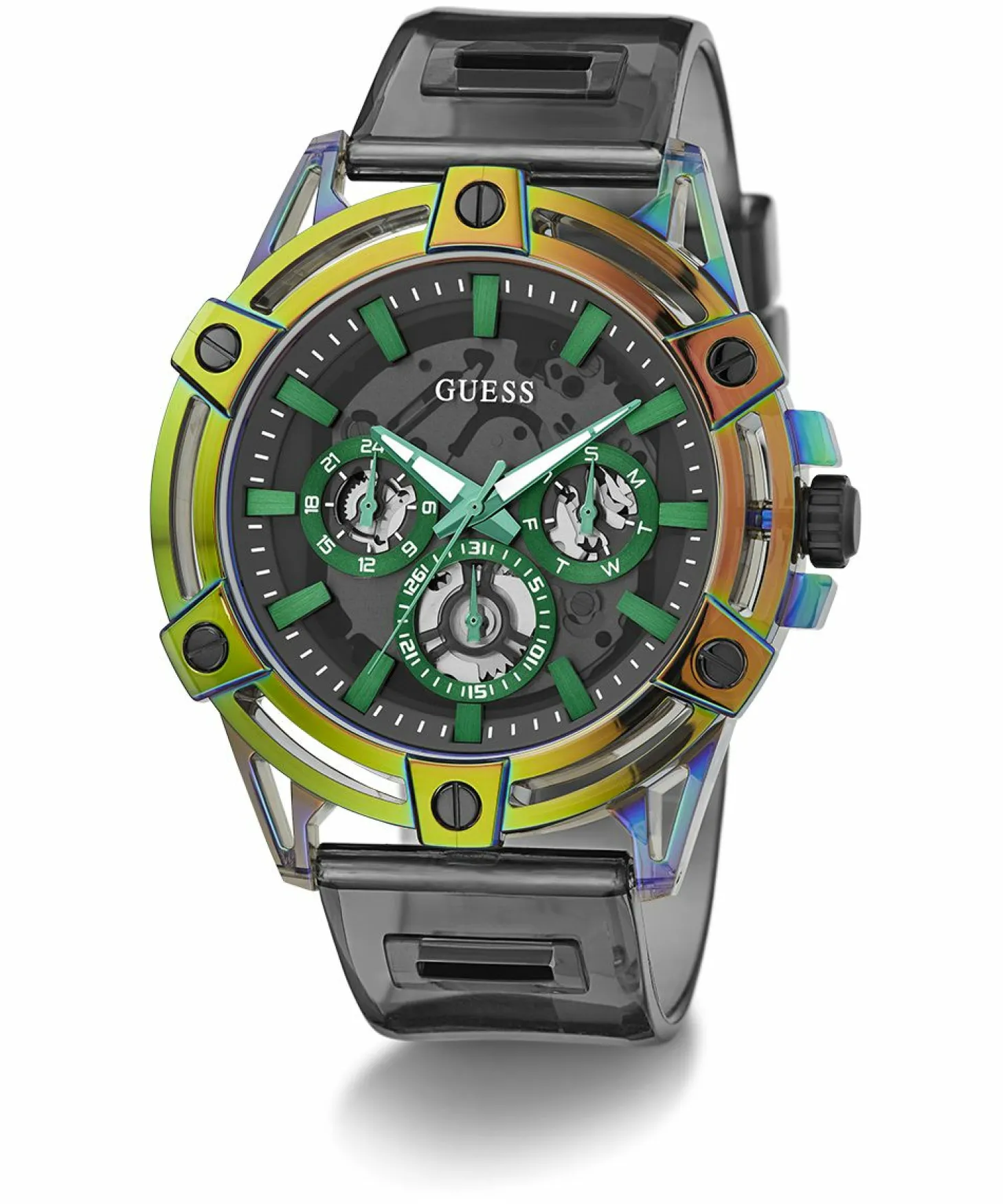 Guess Herren Armbanduhr schwarz Tucker GW0806G5