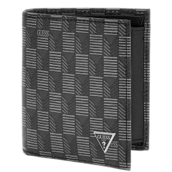 Guess Herren Bifold Wallet Schwarz/Grau SMJESELEA22BLA