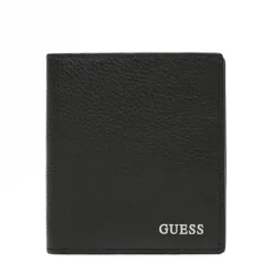 Guess Herren Geldbörse Riviera Small Billfold Wallet Schwarz SMRIVILEA22-BLA