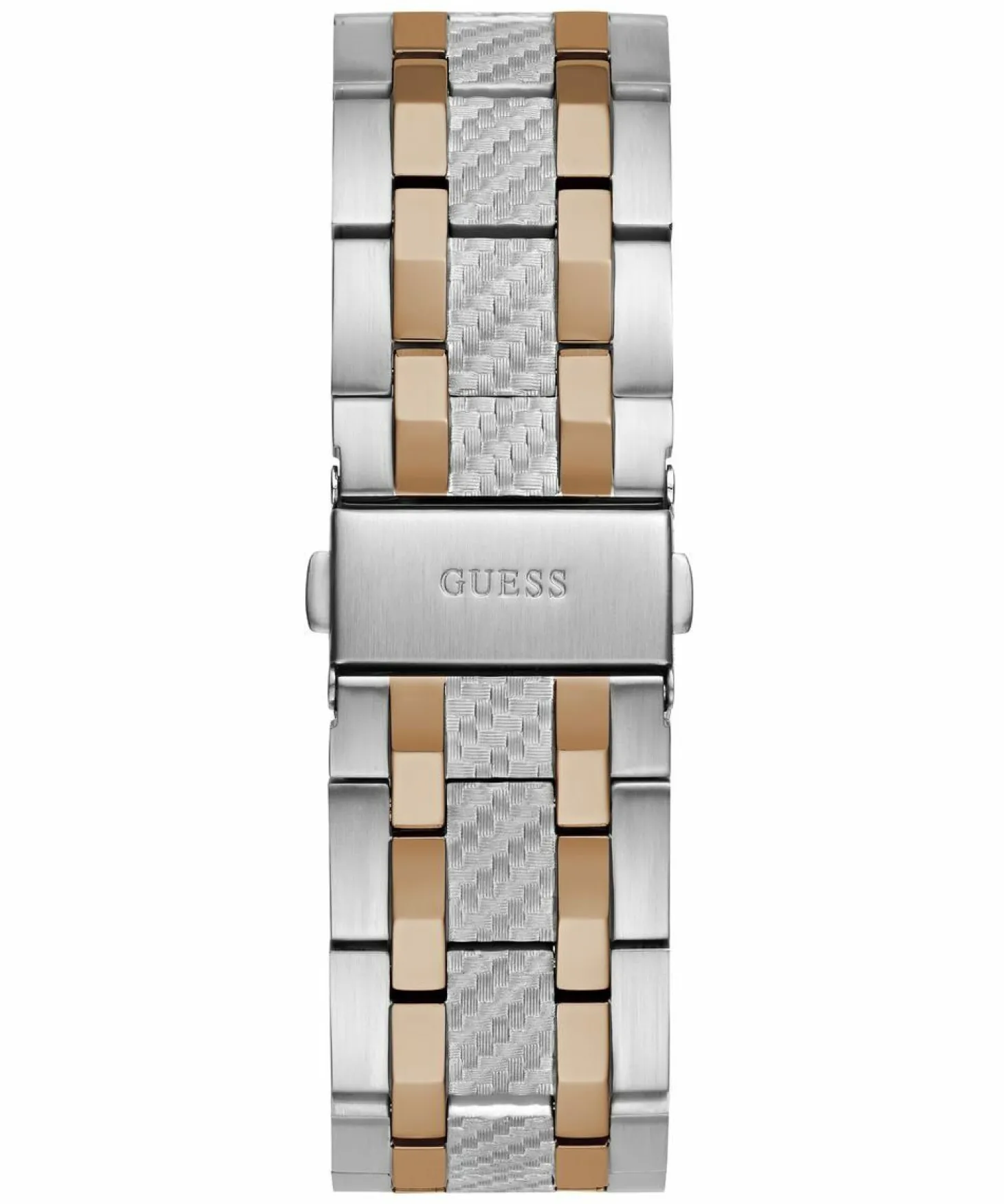 Guess Herren Multifunkion Armbanduhr RESISTANCE bicolor 44 mm GW0714G3