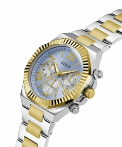 Guess Herren Multifunkion Armbanduhr EQUITY bicolor 44 mm GW0703G3