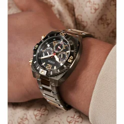 Guess Herren Multifunkions Armbanduhr Traction