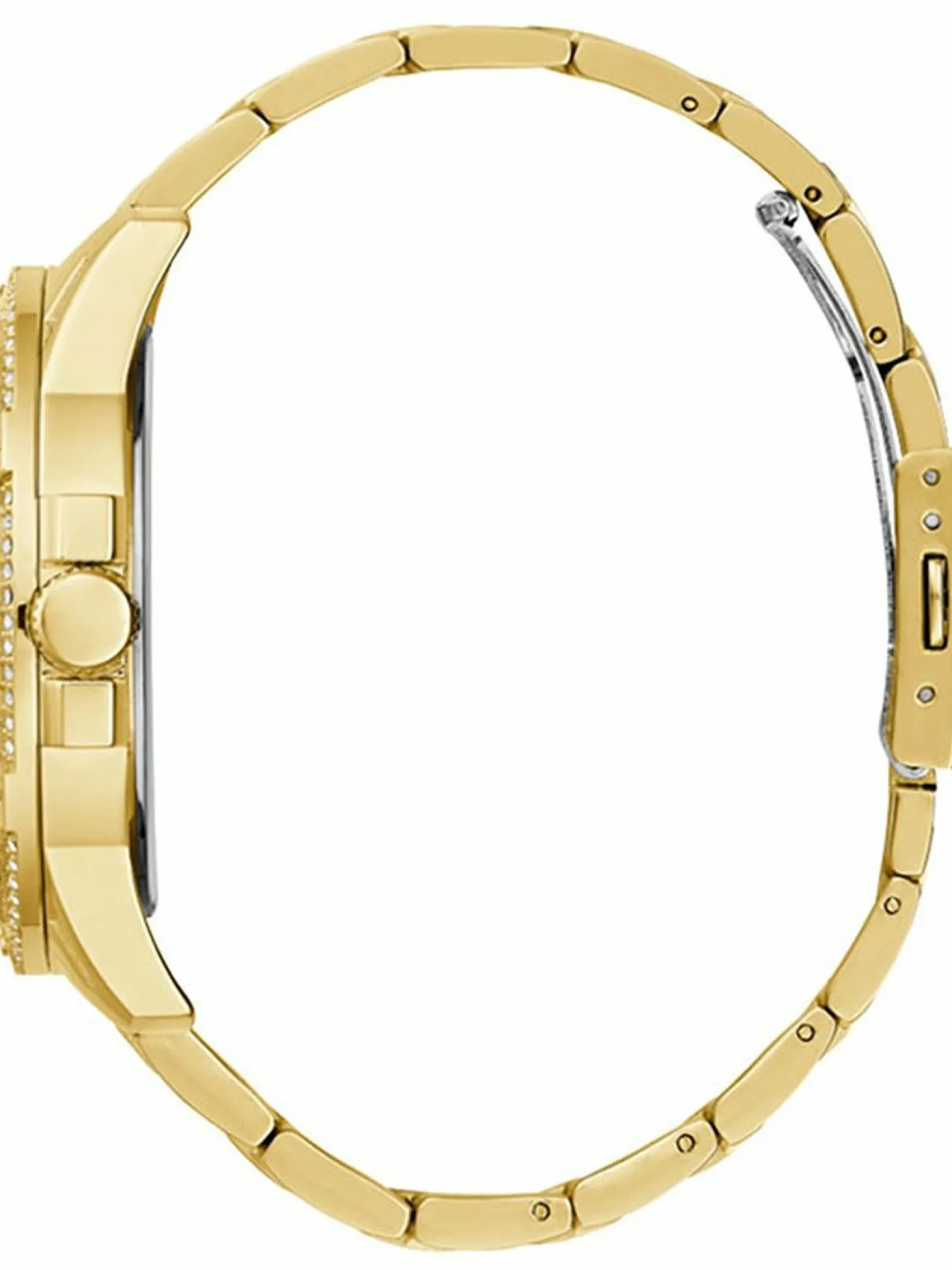 Guess Herren Multifunktionsuhr King goldfarben GW0497G2 48mm