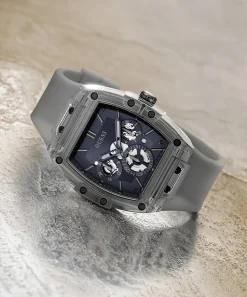 GUESS Herren-Grau-Multifunktionsuhr PHOENIX GW0203G9