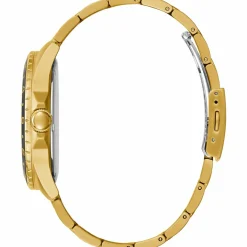 Guess Herrenuhr Comet Schwarz Gold GW0220G4