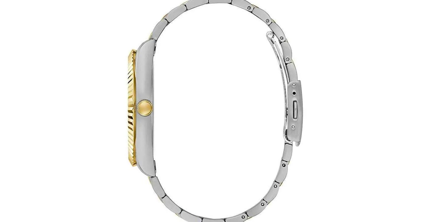 Guess Herrenuhr Connoisseur Edelstahl Farbe bicolor GW0265G8