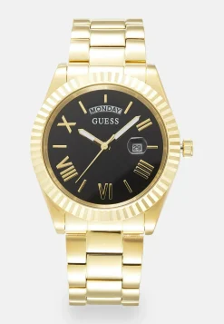 Guess Herrenuhr Connoisseur Edelstahl Farbe Gold GW0265G3