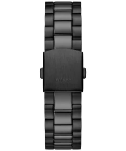 Guess Herrenuhr Connoisseur Edelstahl schwarz GW0265G4