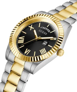 Guess Herrenuhr Connoisseur Edelstahl Farbe Gold GW0265G5