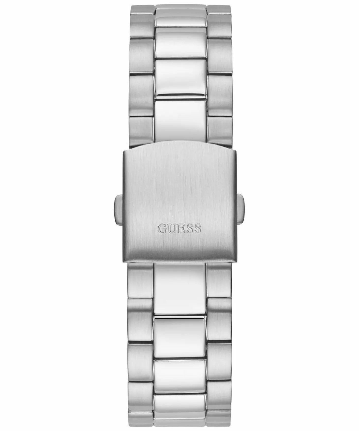 Guess Herrenuhr Connoisseur Edelstahl silber, grün 42 mm GW0265G10
