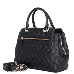 GUESS Schultertasche Damen Eco Mai Society Schwarz HWEQG896906 BLA