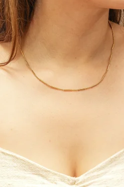 Halskette 925 Silber vergoldet Kugelkette 41185160757342