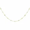 Halskette Choker 925 Silber vergoldet mit Zirkonia 41185216757854