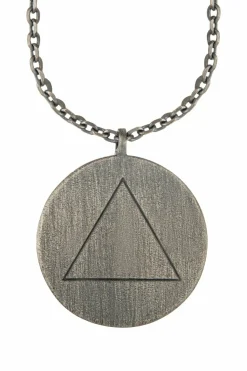 Halskette Element Feuer 925/- Sterling Silber oxidiert 41184639058014