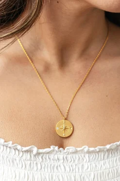 Halskette Element Luft 925/- Sterling Silber vergoldet Weißtopaz 41184640598110