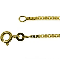 Halskette Venezia - 50cm - 333 Gelbgold - 1,4mm