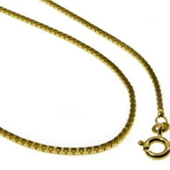 Halskette Venezia - 60cm - 333 Gelbgold - 1,4mm