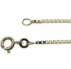 Halskette Venezia 0,9mm - 40cm - 585 Weißgold