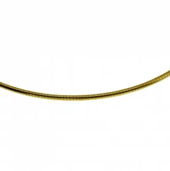 Halsreif Omega 1,5mm - 45cm - 750 Gelbgold
