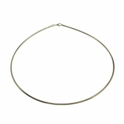 Halsreif Omega 2,5mm - 50cm - 750 Weißgold