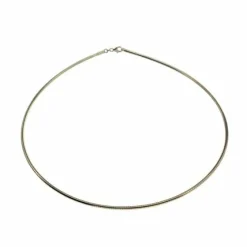 Halsreif Omega 1,2mm - 42cm - 333 Weißgold