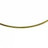 Halsreif Omega 2,5mm rund - 50cm - 585 Gelbgold