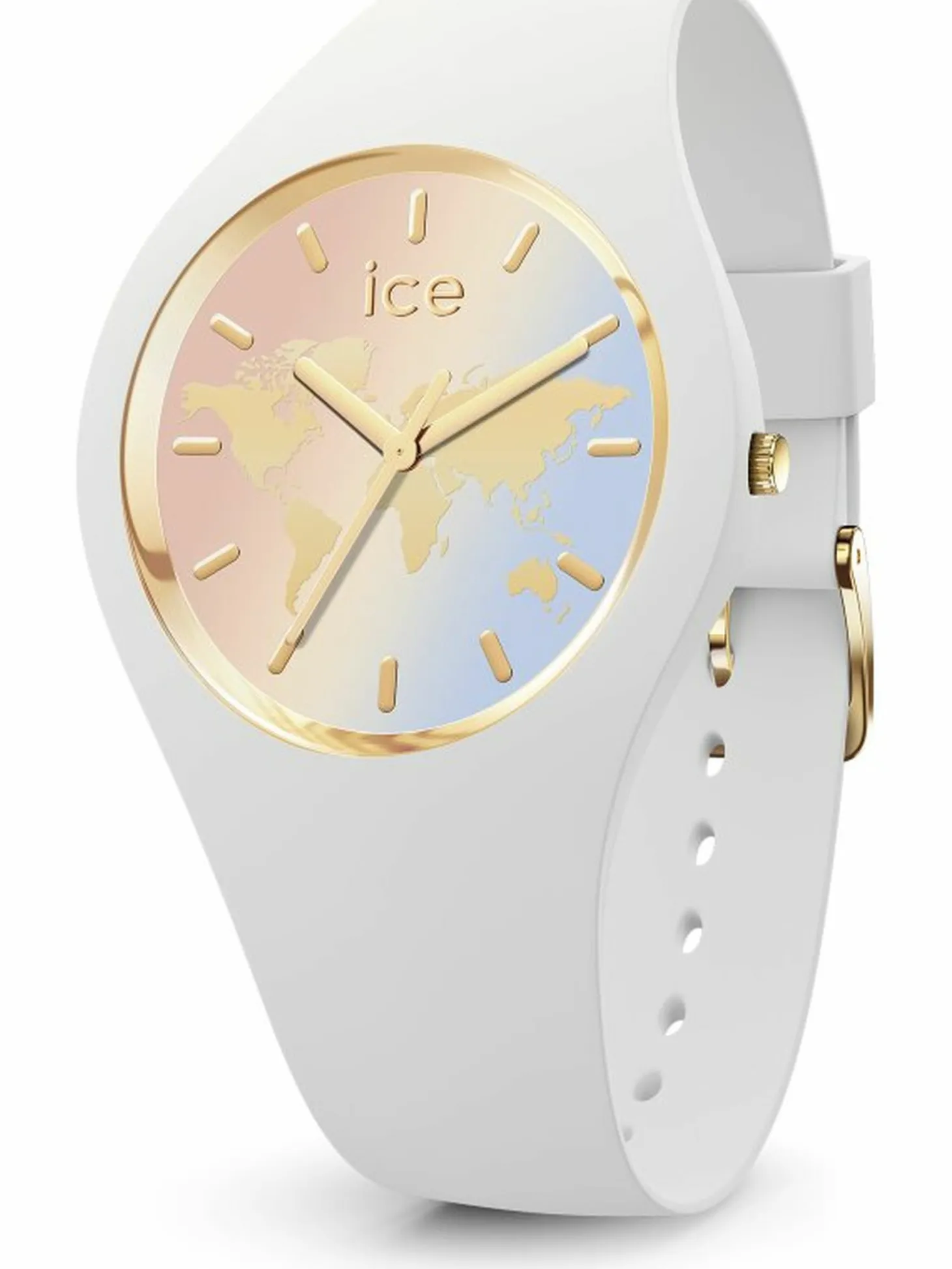 ICE Damenuhr ICE World Sunset Golden Hour Weiß 022484