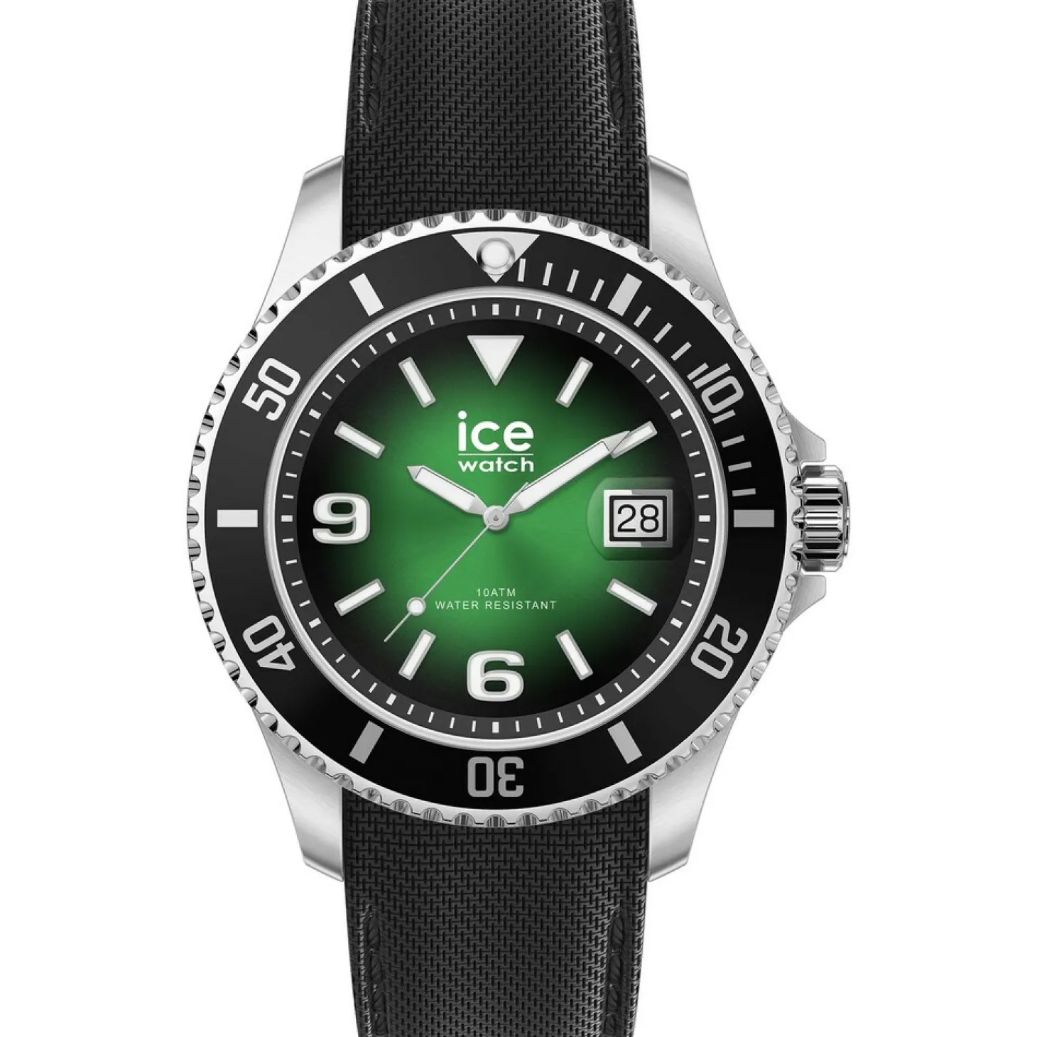 Ice-Watch Armbanduhr ICE steel - Deep green - Large - 3H 020343