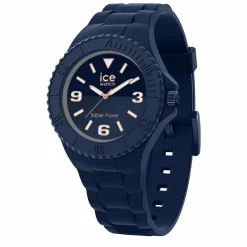 Ice-Watch Armbanduhr ICE generation - Blue Rose-gold - Large - SOLAR 3H 020632