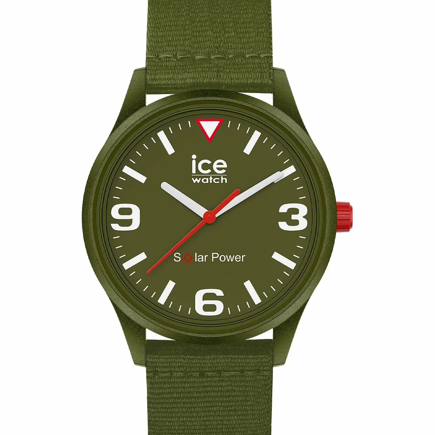 Ice-Watch Armbanduhr ICE solar power - Khaki tide - Medium - 3H 020060